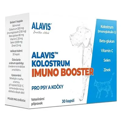 ALAVIS™ Kolostrum Imuno Booster kapslí