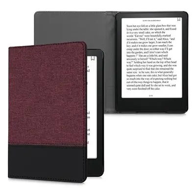 KW Mobile - Leather And Canvas - KW5715720 - pouzdro pro Amazon Kindle Paperwhite (2021) - červe