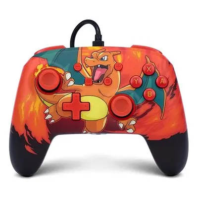 PowerA Enhanced Wired Controller - Pokémon: Charizard Vortex - Nintendo Switch