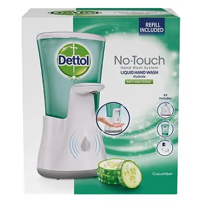 DETTOL Bezdotykový dávkovač mýdla Svěžest okurky 250 ml