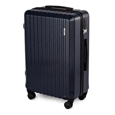 Cestovní kufr Compactor Hybrid Luggage Vacuum System 46,5×26×68 cm, tmavě modrý