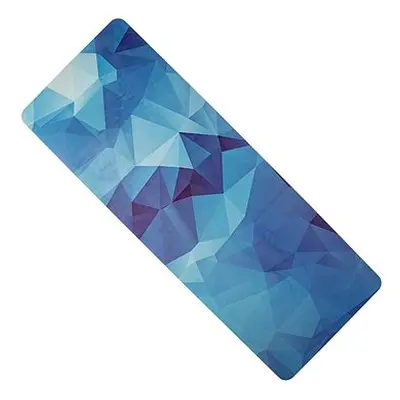 YATE Yoga mat přírodní guma modrá 4 mm