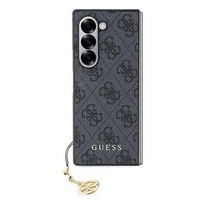 Guess 4G Charm Zadní Kryt pro Samsung Galaxy Z Fold6 Grey