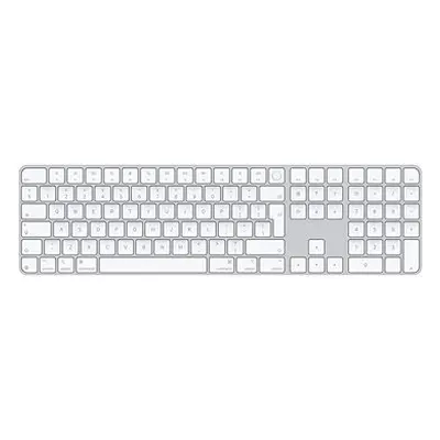 Apple Magic Keyboard s Touch ID, bílé klávesy - US Int.