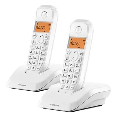 Motorola S1202 Duo White - HandsFree - Backlight Screen