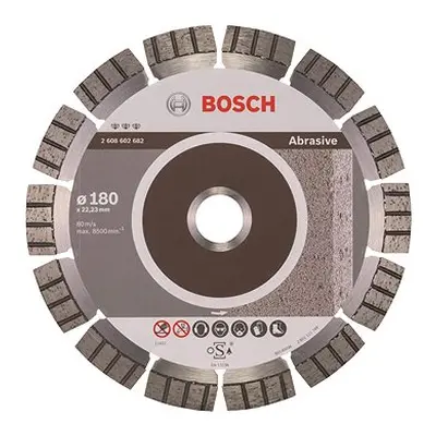 BOSCH Diamantový dělicí kotouč Best for Abrasive 180 x 22,23 x 2,4 x 12 mm 2.608.602.682