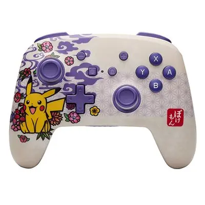 PowerA Enhanced Wireless Controller for Nintendo Switch - Pokémon Pikachu Blossom