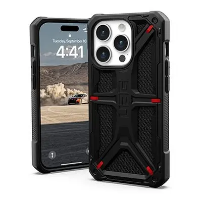 UAG Monarch Kevlar Black iPhone 15 Pro