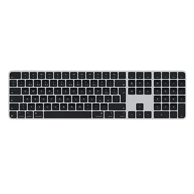 Apple Magic Keyboard s Touch ID, černé klávesy - CZ