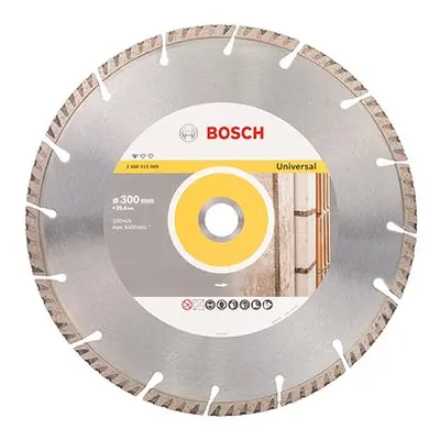 BOSCH Diamantový dělicí kotouč Standard for Universal 300 × 25,4 2.608.615.069