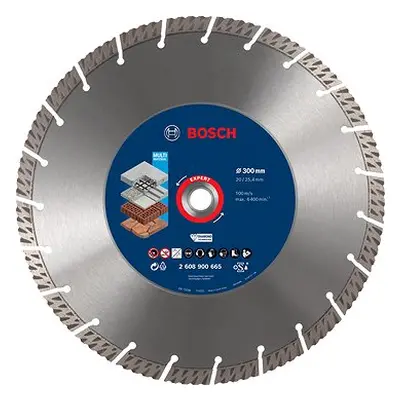 BOSCH Diamantový dělicí kotouč EXPERT MultiMaterial 300 × 20/25,40 × 3 × 15 mm 2.608.900.665