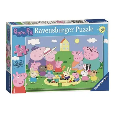 Ravensburger 086320 Prasátko Peppa na pískovišti