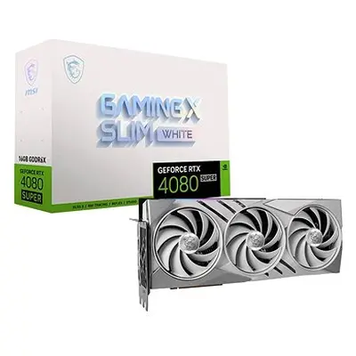 Repasované - MSI GeForce RTX 4080 SUPER 16G GAMING X SLIM WHITE