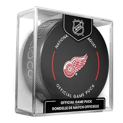 InGlasCo NHL Official Game Puck kus Detroit Red Wings