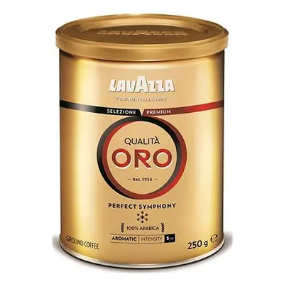 Lavazza Qualitá Oro, mletá, plechovka 250g