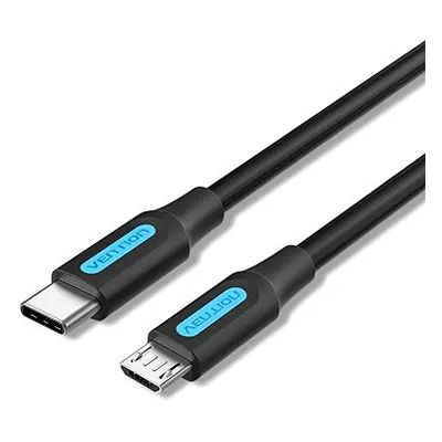 Vention USB-C 2.0 to Micro USB 2A Cable 1M Black