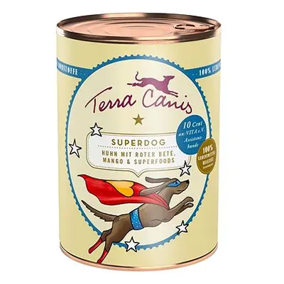 Terra Canis Konzerva Superdog Kuře s červenou řepou, mangem a superfoods g