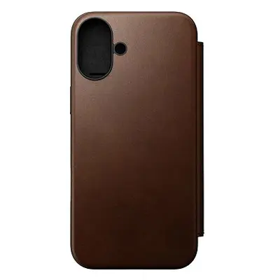 Nomad Modern Leather Folio Brown iPhone Plus