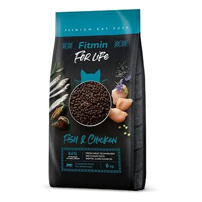 Fitmin For Life Cat Adult Fish and Chicken kg