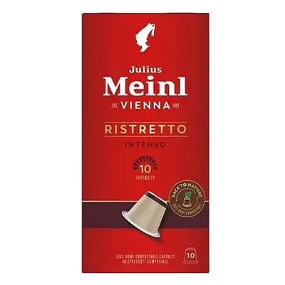 Julius Meinl Nespresso kompostovatelné kapsle Ristretto Intenso (10x 5.6 g / box)