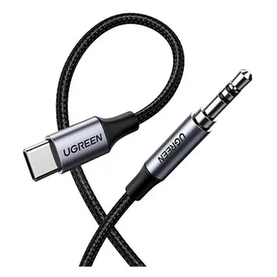 Ugreen Type-C (USB-C) to 3.5mm Jack (M) Audio Cable Silver 1m