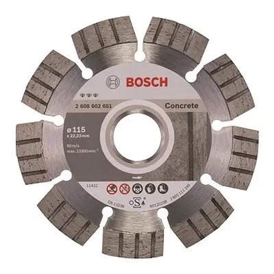 BOSCH Diamantový dělicí kotouč Best for Concrete x 22,23 x 2,2 x mm 2.608.602.651