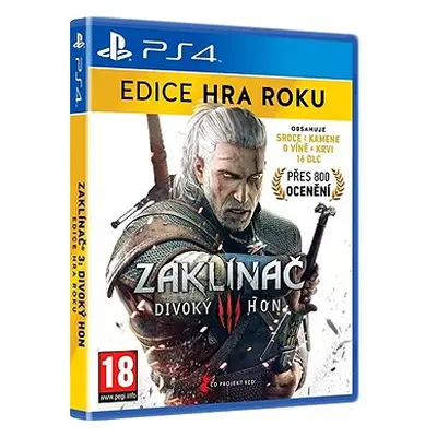 Zaklínač 3: Divoký hon - Edice Hra Roku CZ - PS4