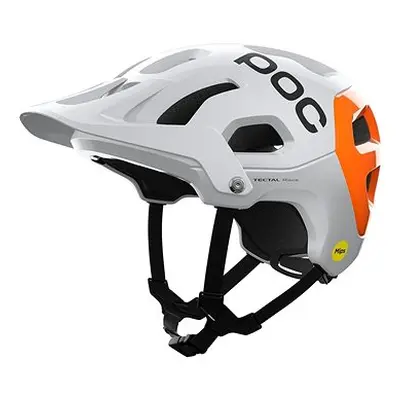 POC přilba Tectal Race MIPS NFC Hydrogen White/Fluorescent Orange AVIP MED