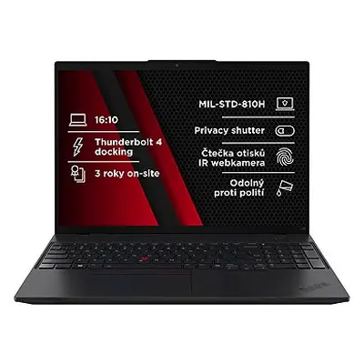 Lenovo ThinkPad L16 Gen 2 Black LTE