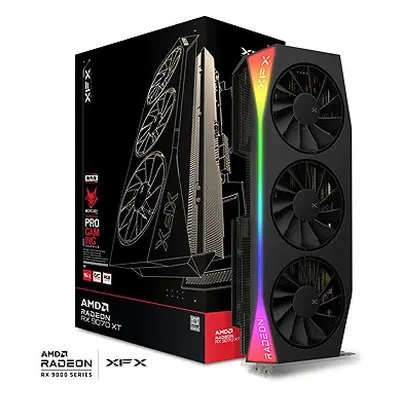 XFX Mercury AMD Radeon RX 9070 XT OC Gaming Edition