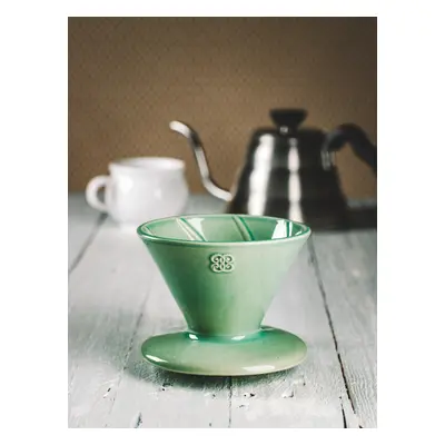 Keramika Vanya Dripper - překapávač na kávu - mint