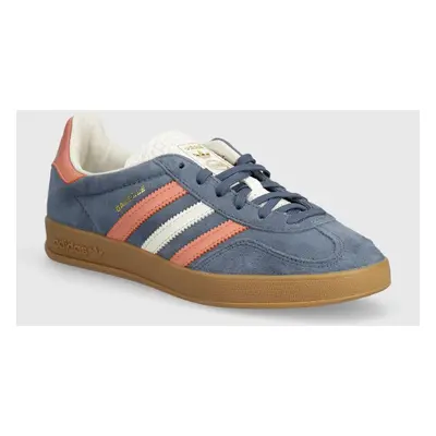 Semišové sneakers boty adidas Originals Gazelle Indoor IG1640