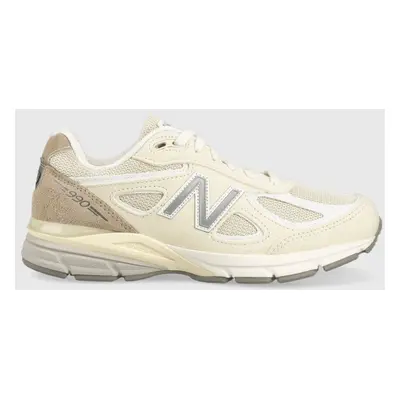 Sneakers boty New Balance U990TE4 béžová barva, U990TE4-TE4