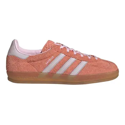 Semišové sneakers boty adidas Originals Gazelle Indoor oranžová barva, IE2946