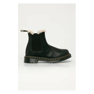 Kožené kotníkové boty Dr. Martens Leonore 21045001-BLACK