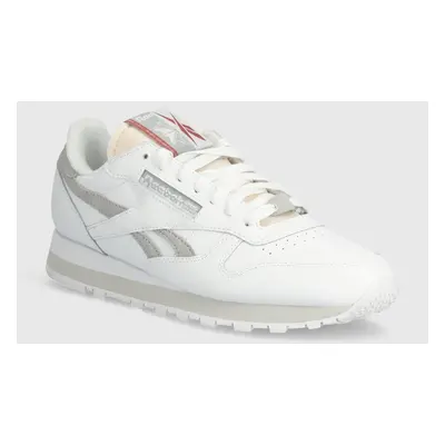 Kožené sneakers boty Reebok Classic CLASSIC LEATHER bílá barva