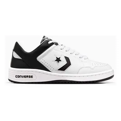 Kožené sneakers boty Converse Converse Weapon Leather bílá barva, A10203C