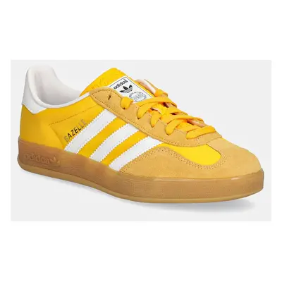 Sneakers boty adidas Originals Gazelle Indoor žlutá barva, IE6606