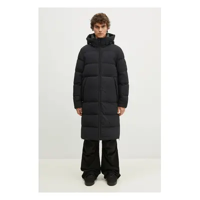 Péřová bunda Woolrich Sierra Supreme Down Parka pánská, béžová barva, zimní, CFWOOU0805MRUT3107