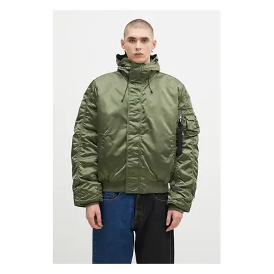 Bunda Alpha Industries N-2B UV pánská, černá barva, zimní, 148133UV