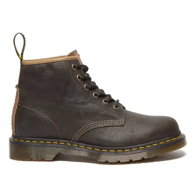 Kožené workery Dr. Martens pánské, hnědá barva, DM31872777