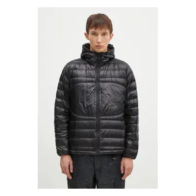 Péřová bunda Nanga Ultilight Down Parka Packable pánská, černá barva, přechodná, ND2441.1A401.C