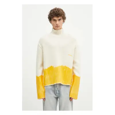 Vlněný svetr A-COLD-WALL* Saturate Knit High Neck