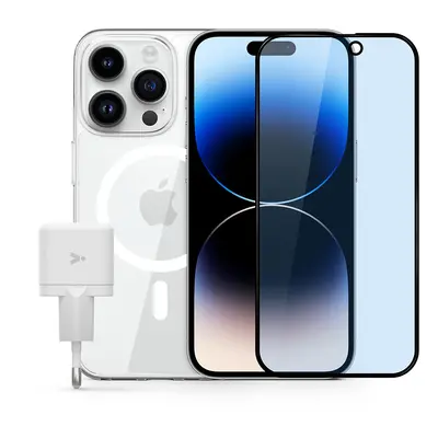 Základní balíček k iPhone 13 Pro Max (sklo na displej, ochranný kryt, 20W adaptér)