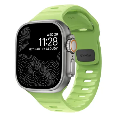 Řemínek pro Apple Watch 42/44/45/49 mm Nomad Sport Strap Glow 2.0