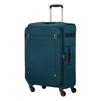 Samsonite Cestovní kufr na kolečkách Samsonite CityBeat SPINNER 66/24 EXP Petrol Blue 81 (1686)