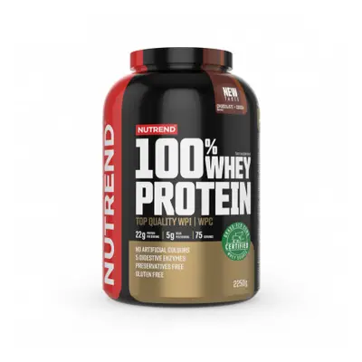 NUTREND 100% Whey Protein čokoláda+kakao 2250g