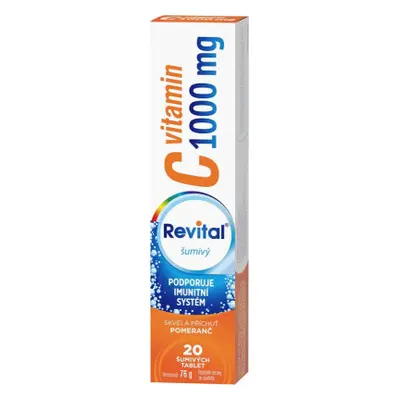 Revital C vitamin 1000mg pomeranč tbl.eff.20