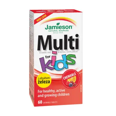 JAMIESON Kids Multivitamin cucací tbl.60