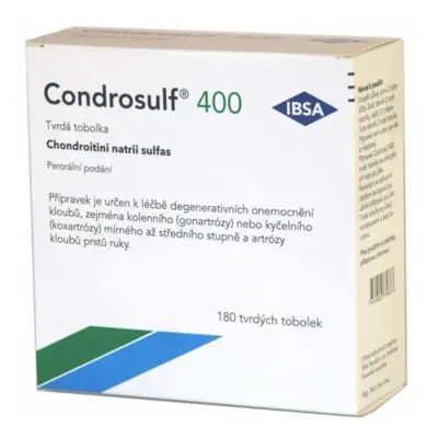 CONDROSULF POR 400MG CPS DUR 180(3X60)